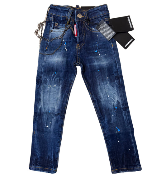 Dsquared Broek Blauw Sun
